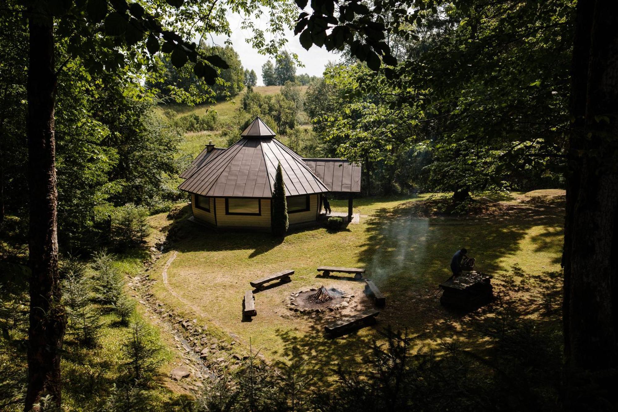 Dom Malowany Wetlina Exteriér fotografie